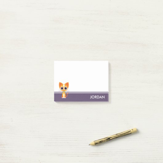 Post-it® Purler le chat (Sur un bureau)