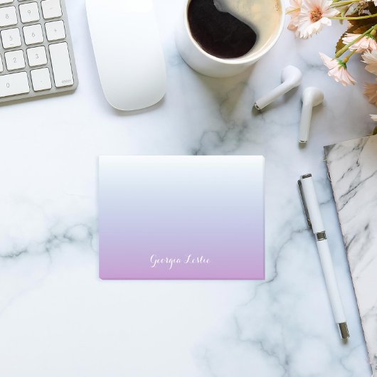 Post-it® Purple Blue Ombre Gradient Personnalisé