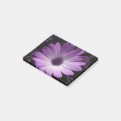 Post-it® Purple Daisy Flower Post il note Pad (Incliné)