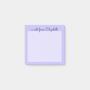 Post-it® Purple Pastel Lavande Minimale