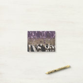 Post-it® Purple Pop Royale (Sur un bureau)