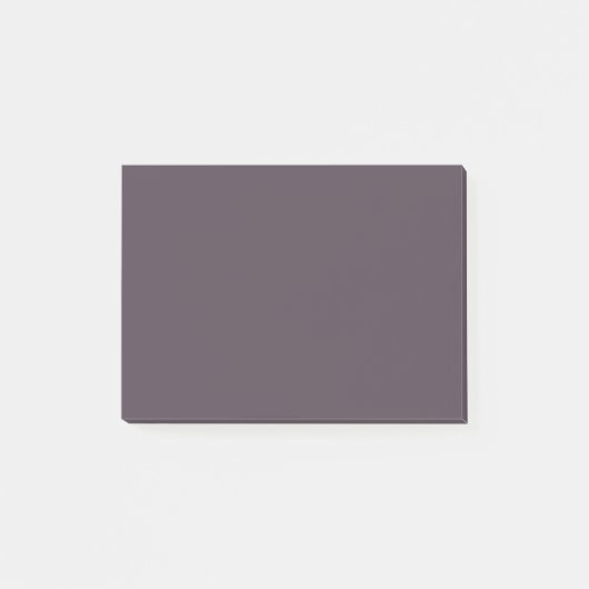 Post-it® Purple Taupe Solid Color (Devant)
