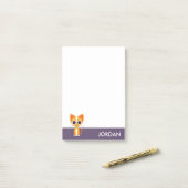 Post-it® Purrl le chat (Sur un bureau)