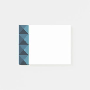 Post-it® Pyramides bleu foncé