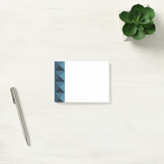 Post-it® Pyramides bleu foncé (Bureau)