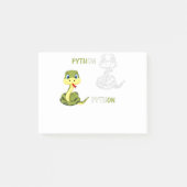 Post-it® pythothie python serpent mignon (Devant)