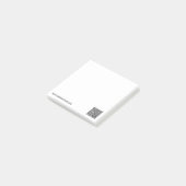 Post-it® QR Code Info Texte personnalisé Articles promotion (Incliné)