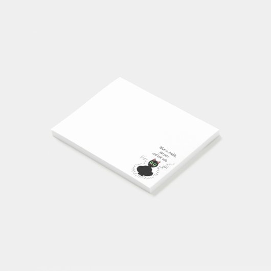 Post-it® Quand dans le problème (Incliné)