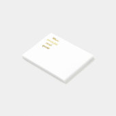 Post-it® Quand les mots échouent Musique Parle Citation Ins (Incliné)