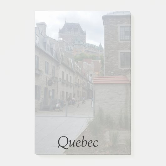 Post-it® quartier historique de la ville de Québec (Devant)