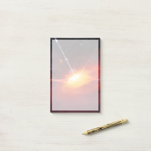 Post-it® Quasars. (Sur un bureau)