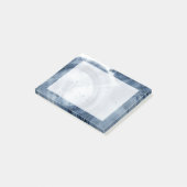 Post-it® Quasars - Cercles bleu encre (Incliné)