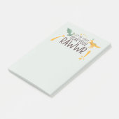 Post-it® Que le monde entende votre rugissement (Incliné)