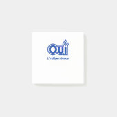 POST-IT® QUEBEC OUI (Devant)