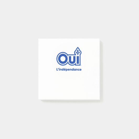 POST-IT® QUEBEC OUI (Devant)