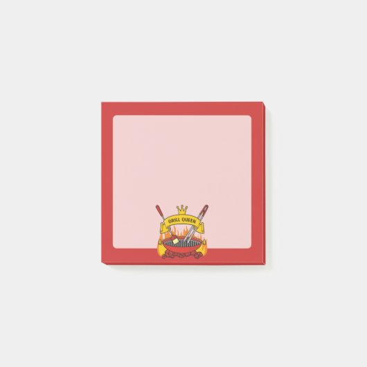 Post-it® Queen Grill (Devant)