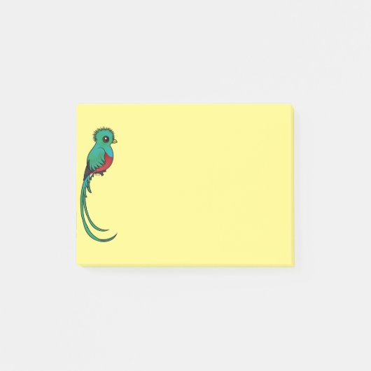 Post-it® Quetzal resplendissant de Birdorable (Devant)
