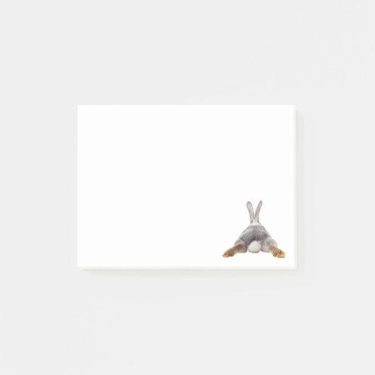 Post-it® Queue de Lapin Mignon Petit Cul de Lapin (Devant)