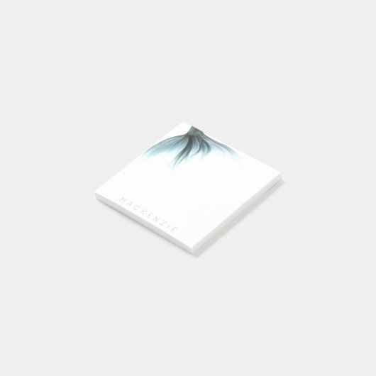 Post-it® Queue Mermaid Luxe | Seafoam Mint Green Aqua Custo (Incliné)