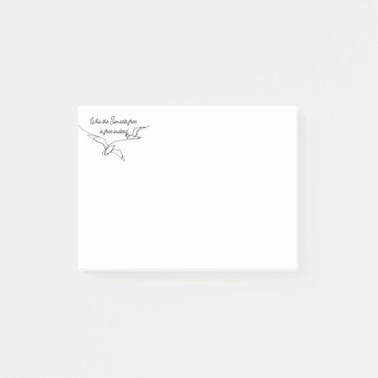 Post-it® Qui est libéré par le Fils est vraiment libre Vers (Devant)