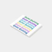 Post-it® Quitter tranquillement (Incliné)