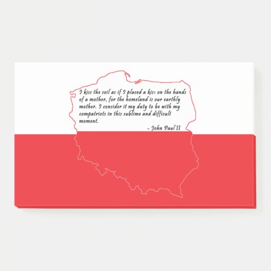 Post-it® Quota From Pope John Paul II (Devant)