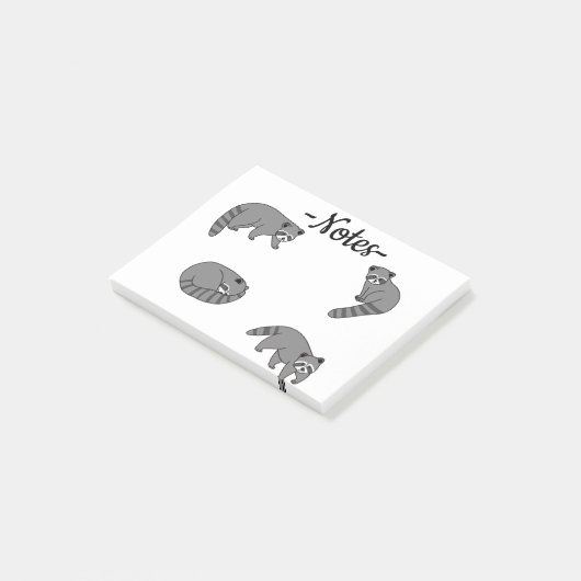 Post-it® Raccoons (Incliné)