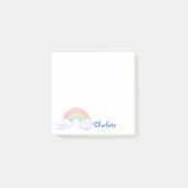 Post-it® Rainbow and Clouds With Your Name (Devant)