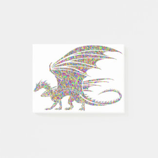 Post-it® Rainbow Dragon Tribal Tattoo Cadeaucode Post-it® Notes