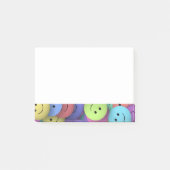 Post-it® Rainbow of Colorful Happy Faces (Devant)