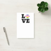 Post-it® Rainbow paw (Bureau)