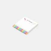 Post-it® Rainbow Pencil Teacher Crayons (Incliné)