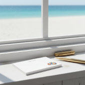 Post-it® Rainbow Reef Flip Flops, custom