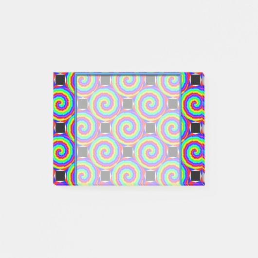 Post-it® Rainbow Spiral par Kenneth Yoncich (Devant)