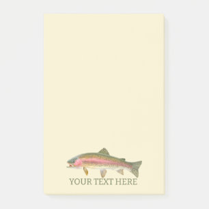 Post-it® Rainbow Trout Fly