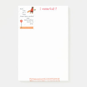 Post-it® "Rainy Golf Day"