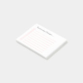 Post-it® Raisons pour lesquelles je t'aime............... (Incliné)