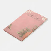 Post-it® Rameau d'Olivier Rose Pâle Élégant (Incliné)
