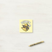 Post-it® Ramen d'abeilles = BEEMEN (Sur un bureau)