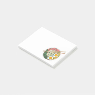 Post-it® Ramen Noodles Bowl Restauration Japonaise Foin