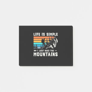 Post-it® Randonneur J'Ai Juste Besoin Des Montagnes
