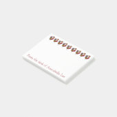 Post-it® Rangée de coq (Incliné)