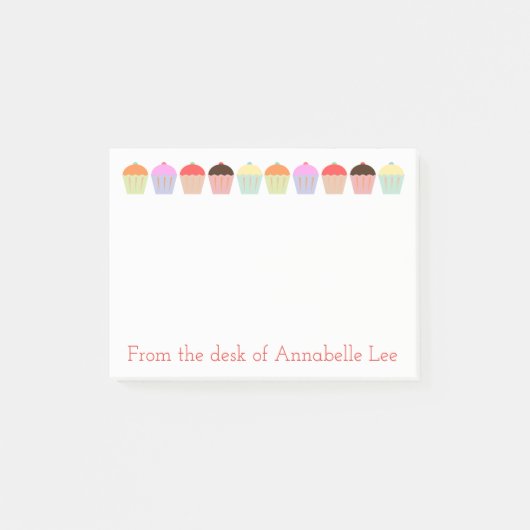 Post-it® Rangée de petit gâteau (Devant)