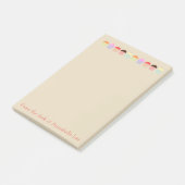 Post-it® Rangée de petit gâteau (Incliné)