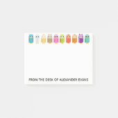 Post-it® Rangée des hiboux (Devant)