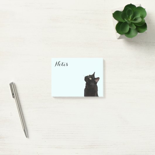 Post-it® Ranger le chat noir (Bureau)