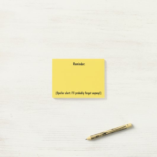 Post-it® Rappel avec les notes collantes d'une alerte de (Sur un bureau)