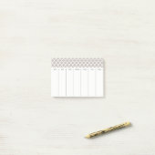 Post-it® Rappel du calendrier hebdomadaire Publier les note (Sur un bureau)