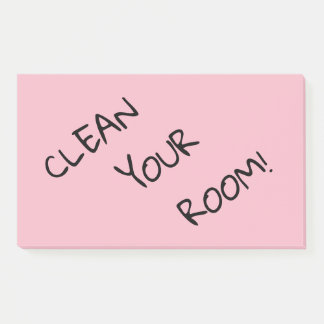 Post-it® Rappel géant "Nettoyez votre chambre !"