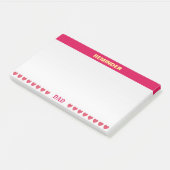 Post-it® Rappel Gentil/Doux (Incliné)